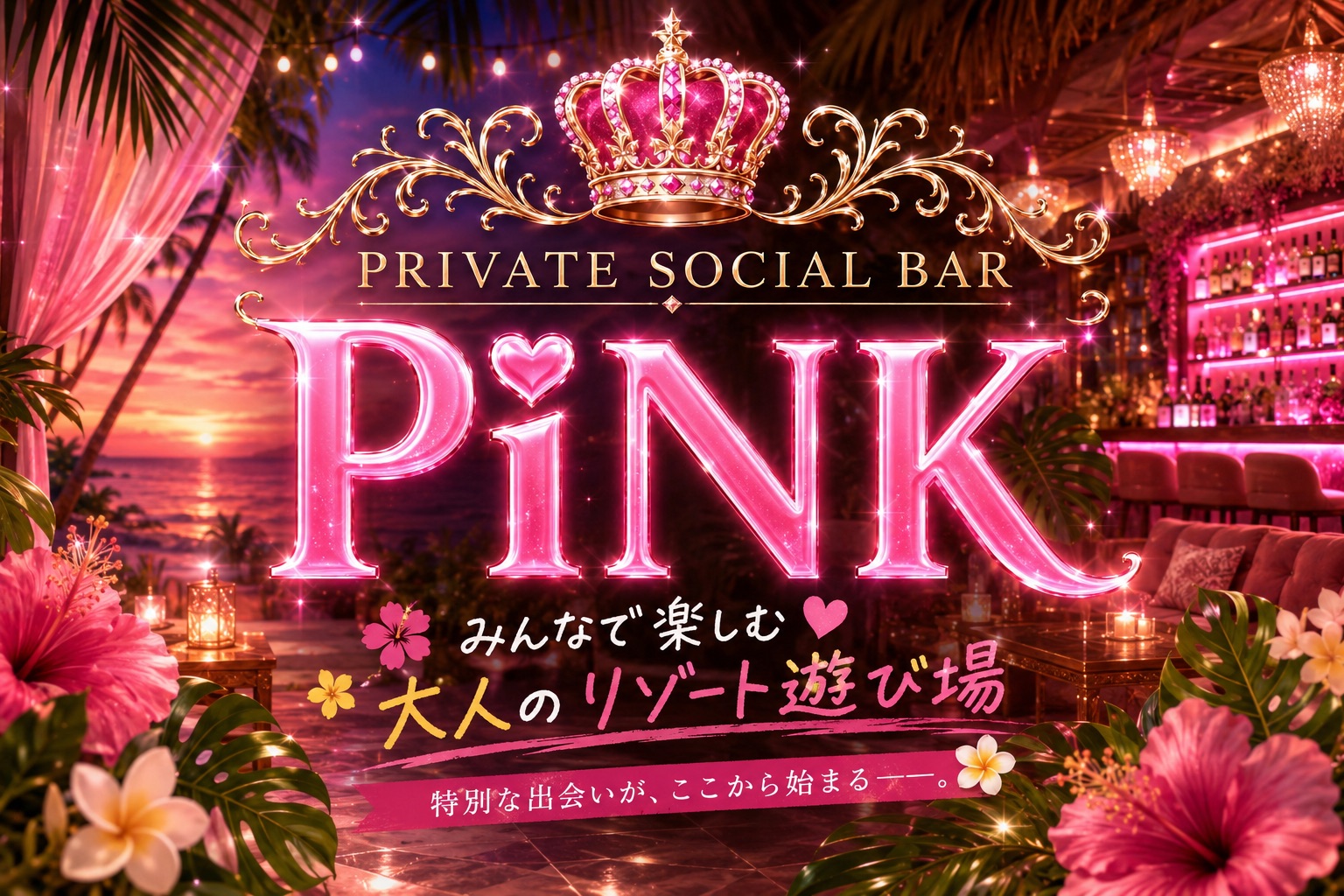 BAR PiNK 店内イメージ